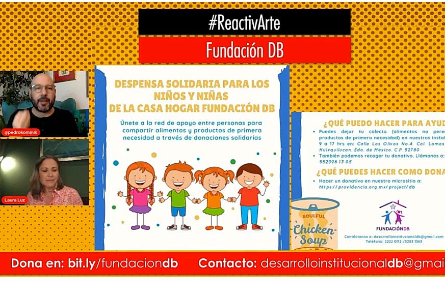 Fundación DB en #ReactivArte Canal 22 